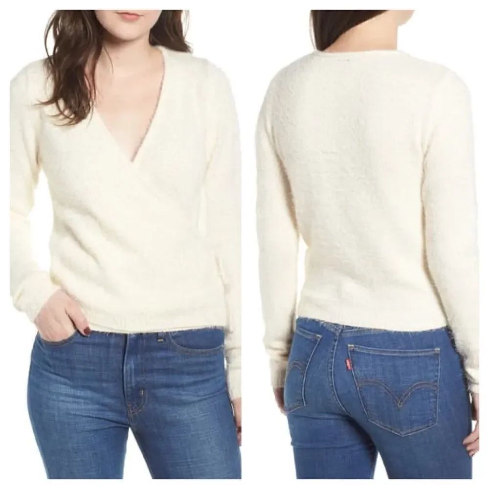 Love by Design Wrap Front Sweater